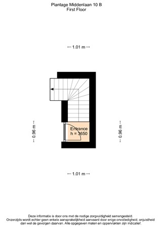Floorplan - Plantage Middenlaan, 1018 DD Amsterdam